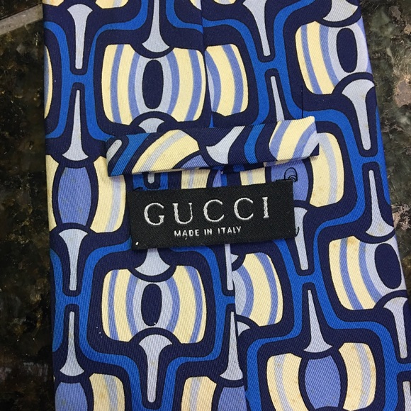 Vintage Gucci Silk Tie - Picture 5 of 7